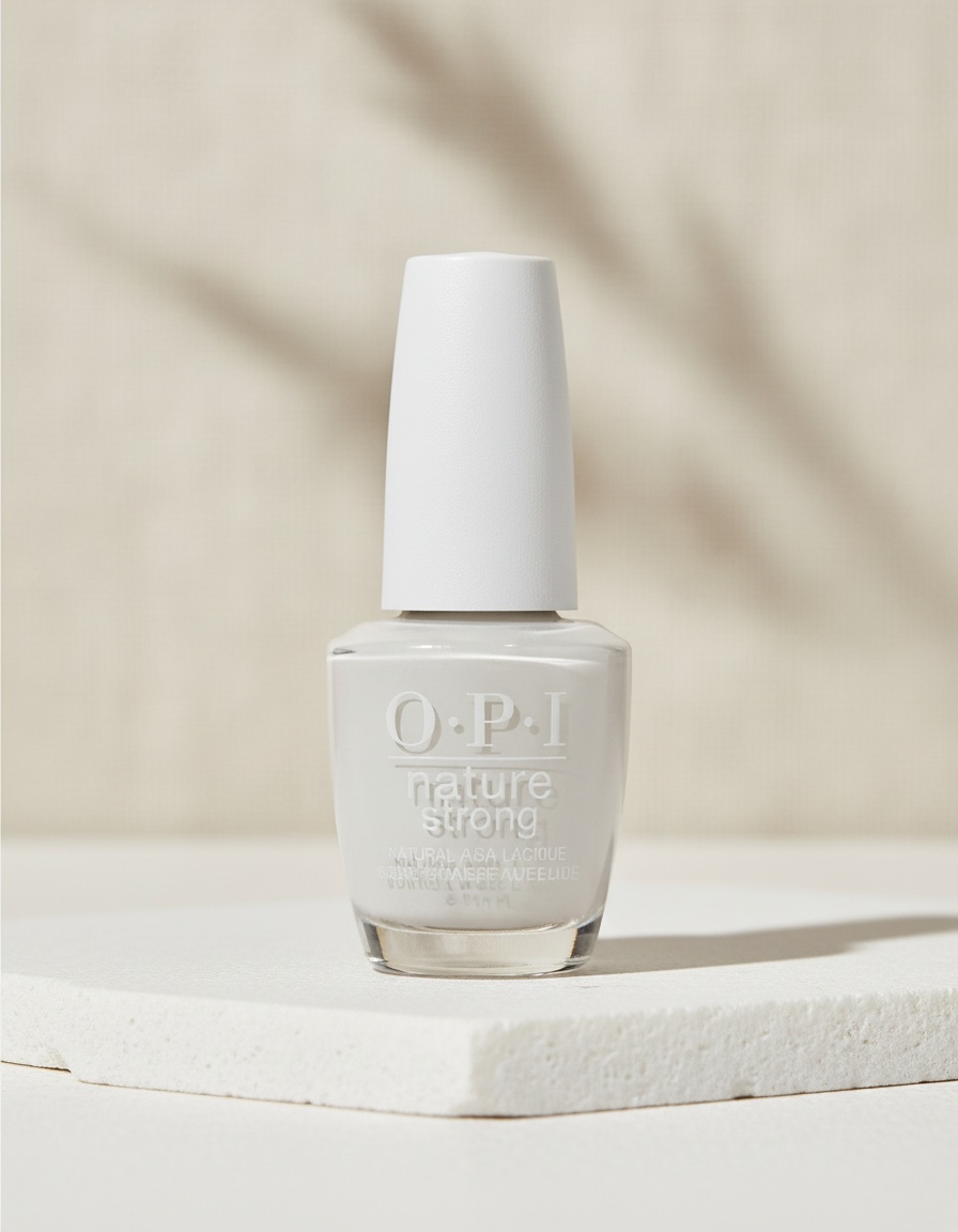Opi NATURE STRONG Natural Origin Nail Polish #Dawn of a New Gray 15 ml - Afbeelding 2