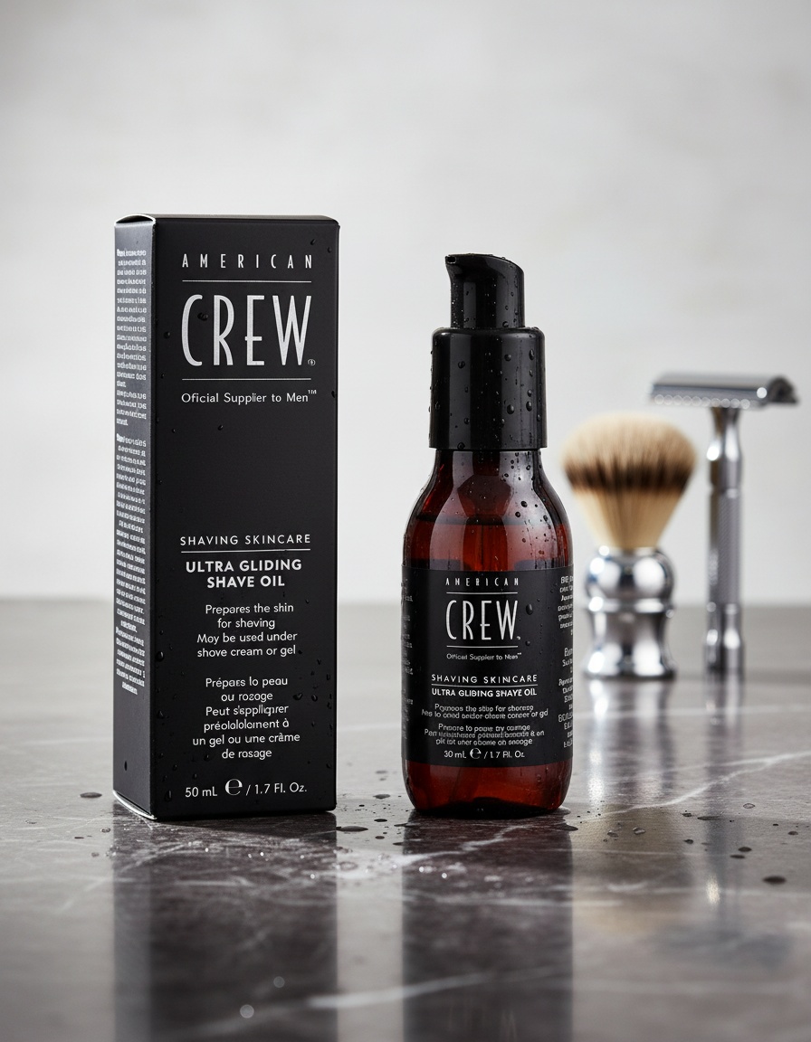 American crew SHAVING SKIN CARE ultra gliding shave oil 50 ml - Afbeelding 2
