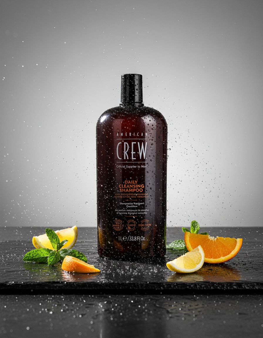 American crew DAILY SHAMPOO 1000 ml - Afbeelding 2