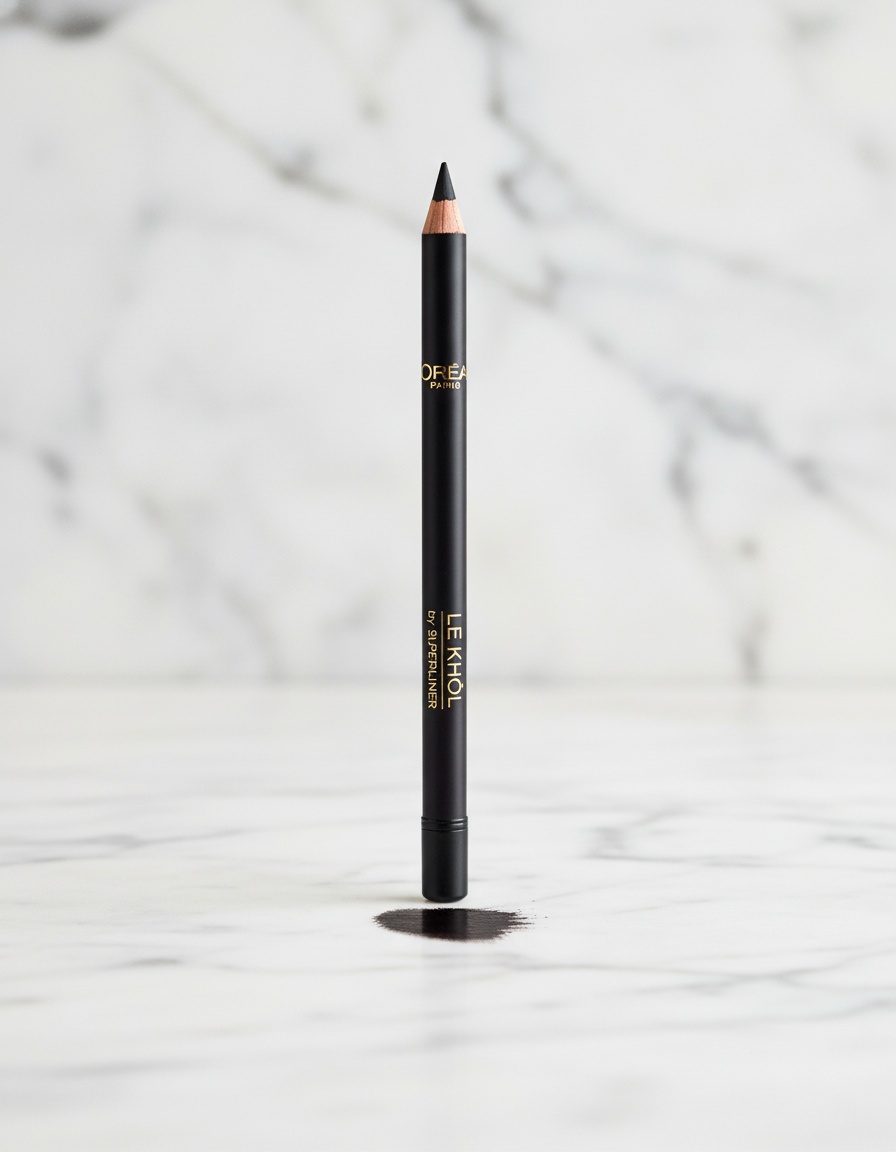 L'orÉal paris LE KHOL superliner #101-midnight black - Afbeelding 2