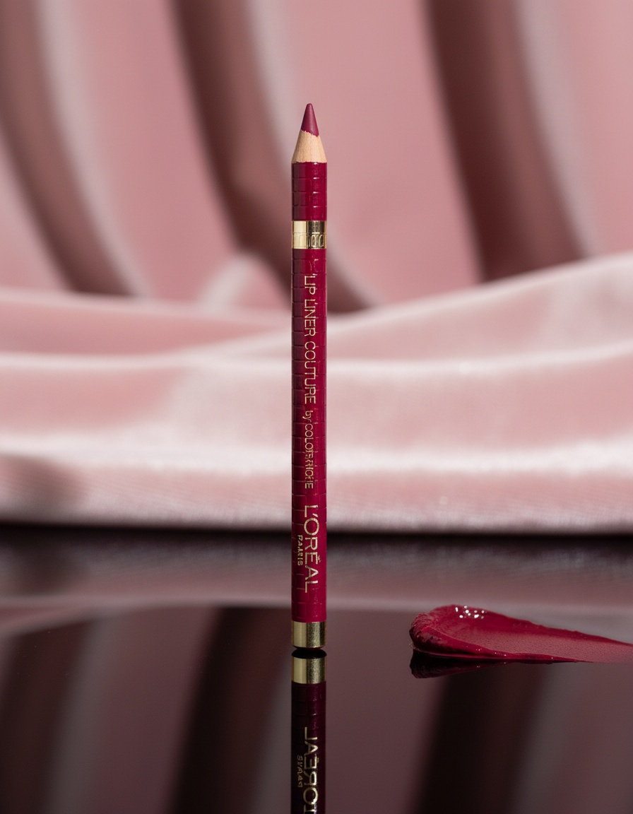 L'orÉal paris COLOR RICHE lip liner couture #374-intense plum - Afbeelding 2