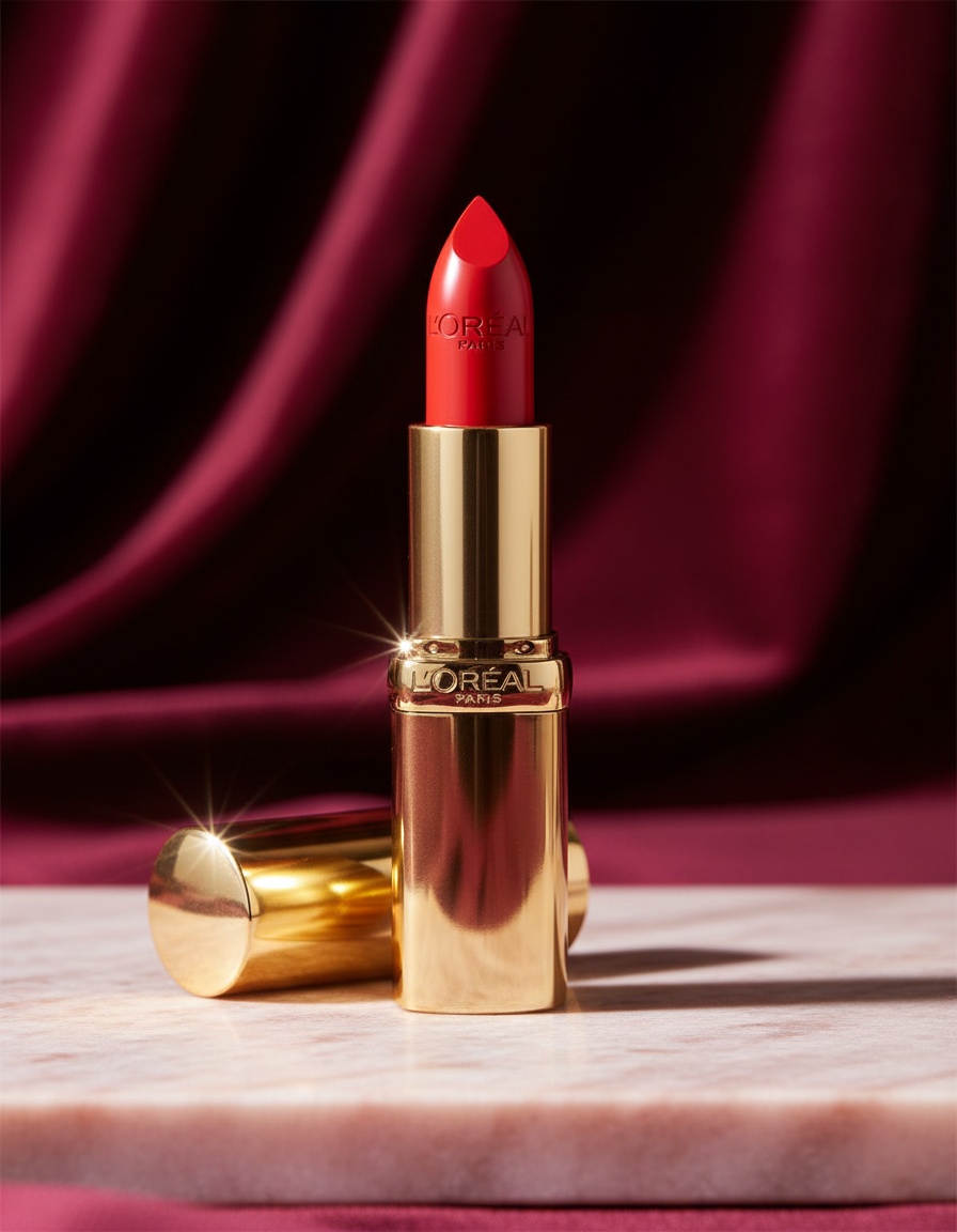 L'orÉal paris COLOR RICHE satin lipstick #125 maison marais - Afbeelding 2
