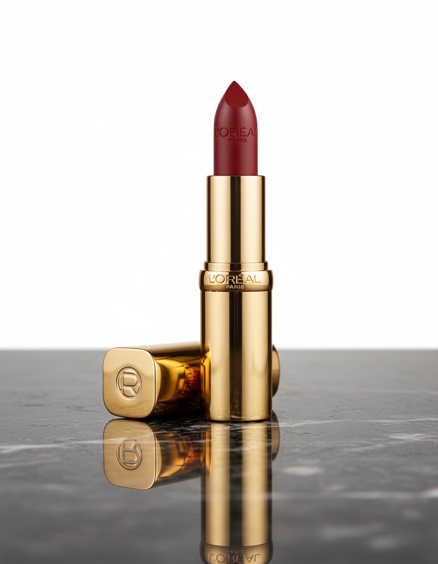 L'orÉal paris COLOR RICHE lipstick #1990-Le Bordeaux 4.8 gr - Afbeelding 2