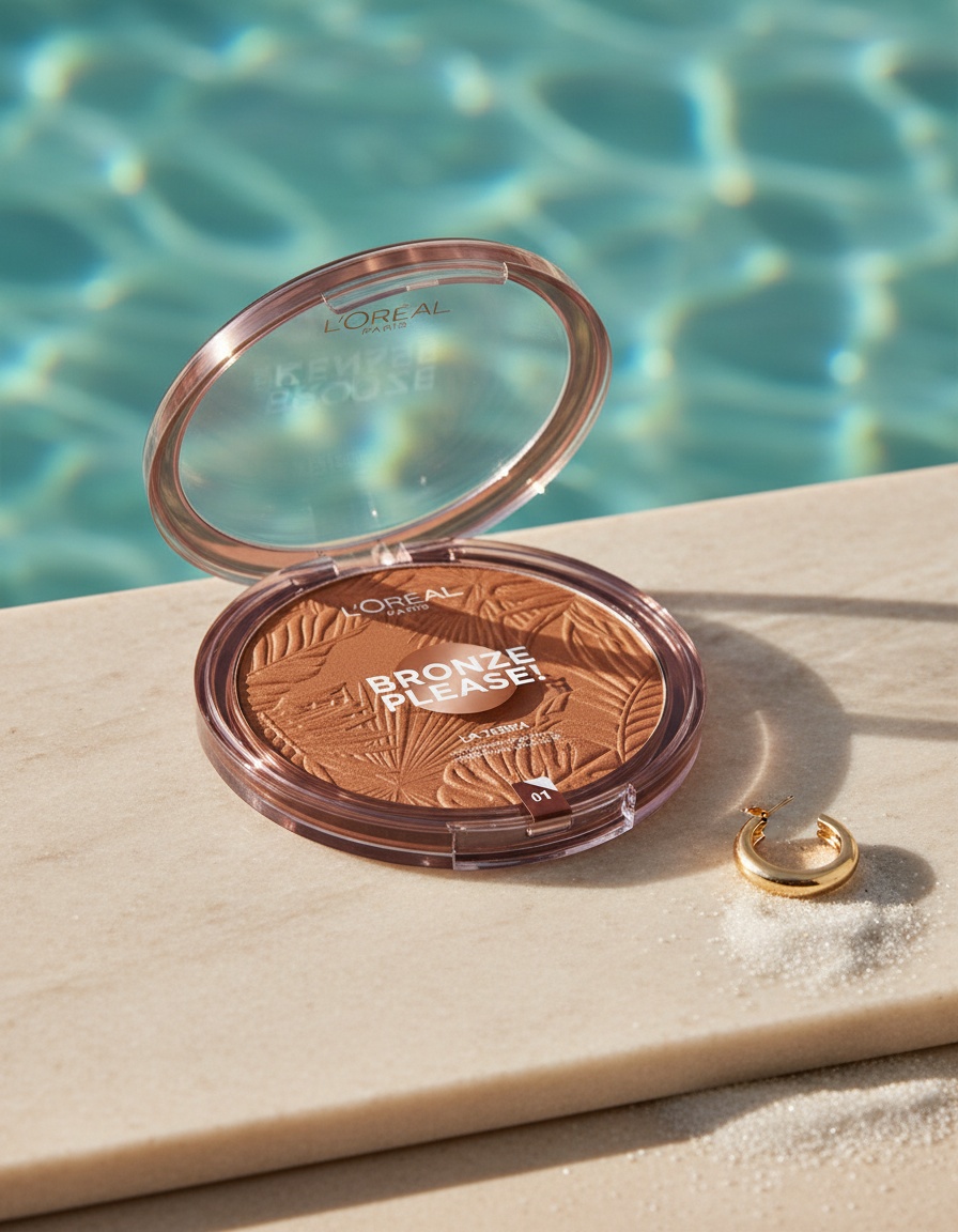 L'orÉal paris BRONZE PLEASE! la terra #01-light caramel 18 g - Afbeelding 2