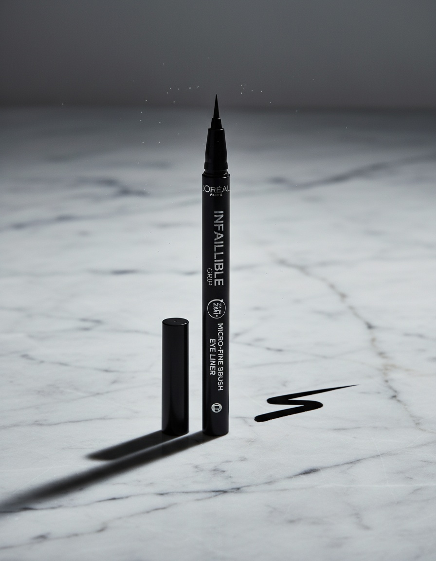 L'orÉal paris INFAILIBLE GRIP 36H micro-fine eyeliner #01 obsedian 0,4 gr - Afbeelding 2