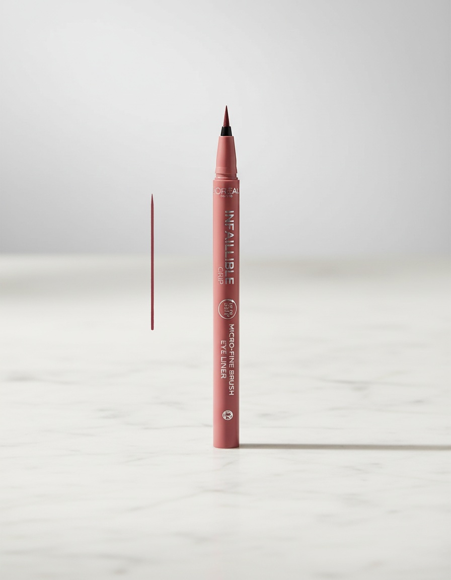 L'orÉal paris INFAILIBLE GRIP 36H micro-fine eyeliner #03 ancient rose 0,4 gr - Afbeelding 2
