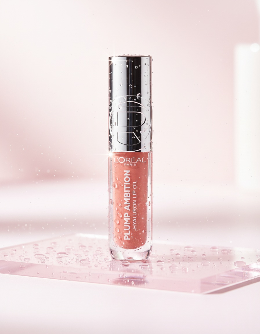 L'orÉal paris PLUMP AMBITION Volumizing Lip Oil #650-Nude Macaron 5 ml - Afbeelding 2