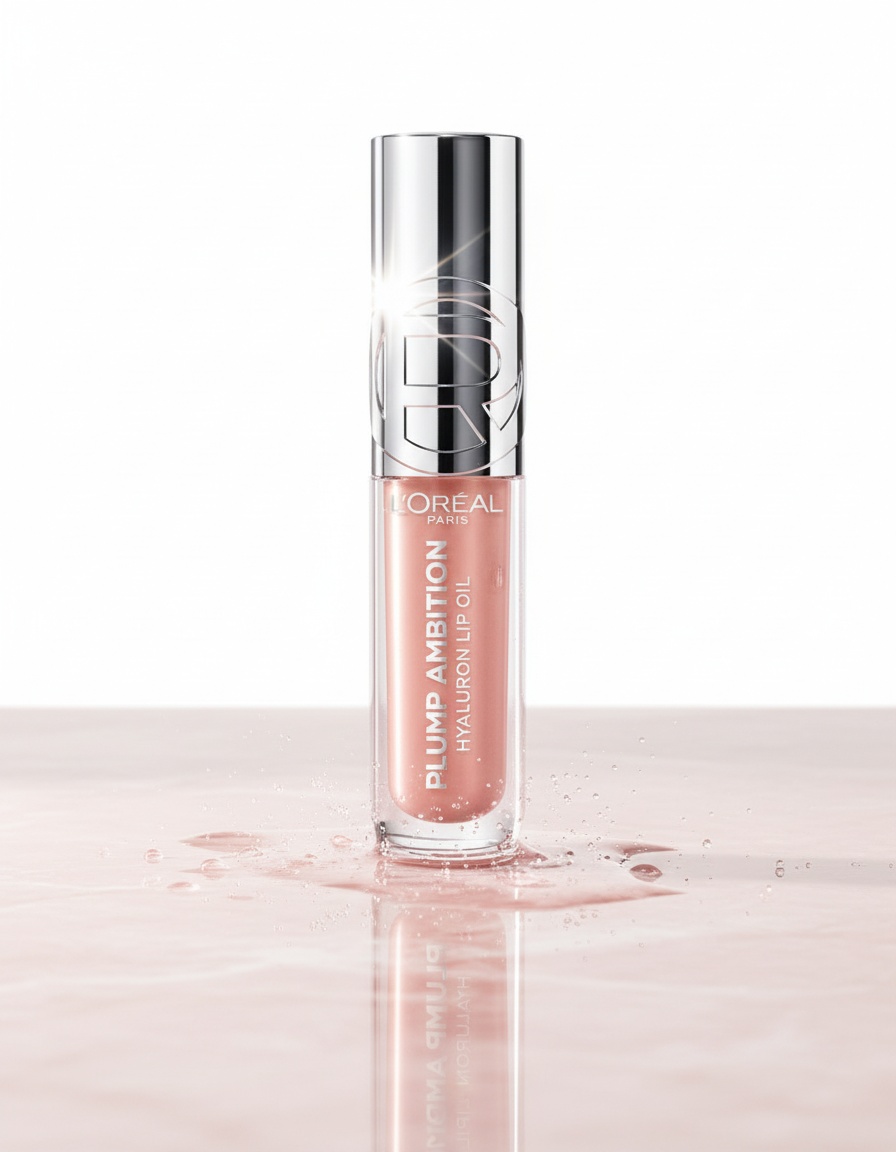 L'orÉal paris PLUMP AMBITION Volumizing Lip Oil #201-Milky 5 ml - Afbeelding 2