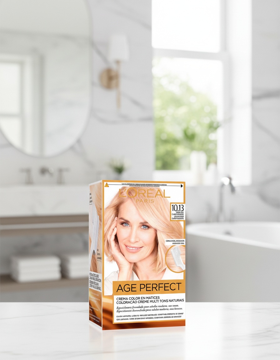 L'orÉal paris EXCELLENCE AGE PERFECT tint #10,13 very light blond radiant 1 u - Afbeelding 2