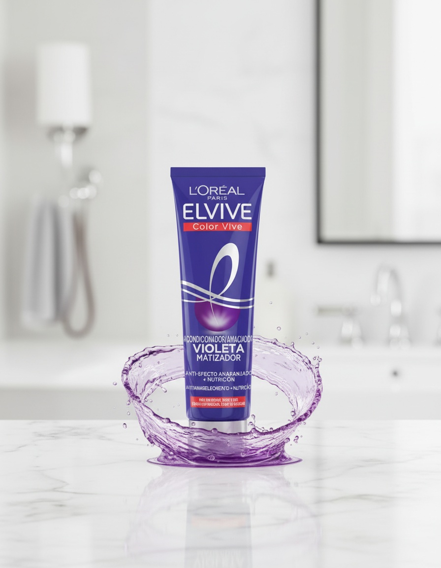 L'orÉal paris ELVIVE COLOR-VIVE VIOLET toning mask 150 ml - Afbeelding 2