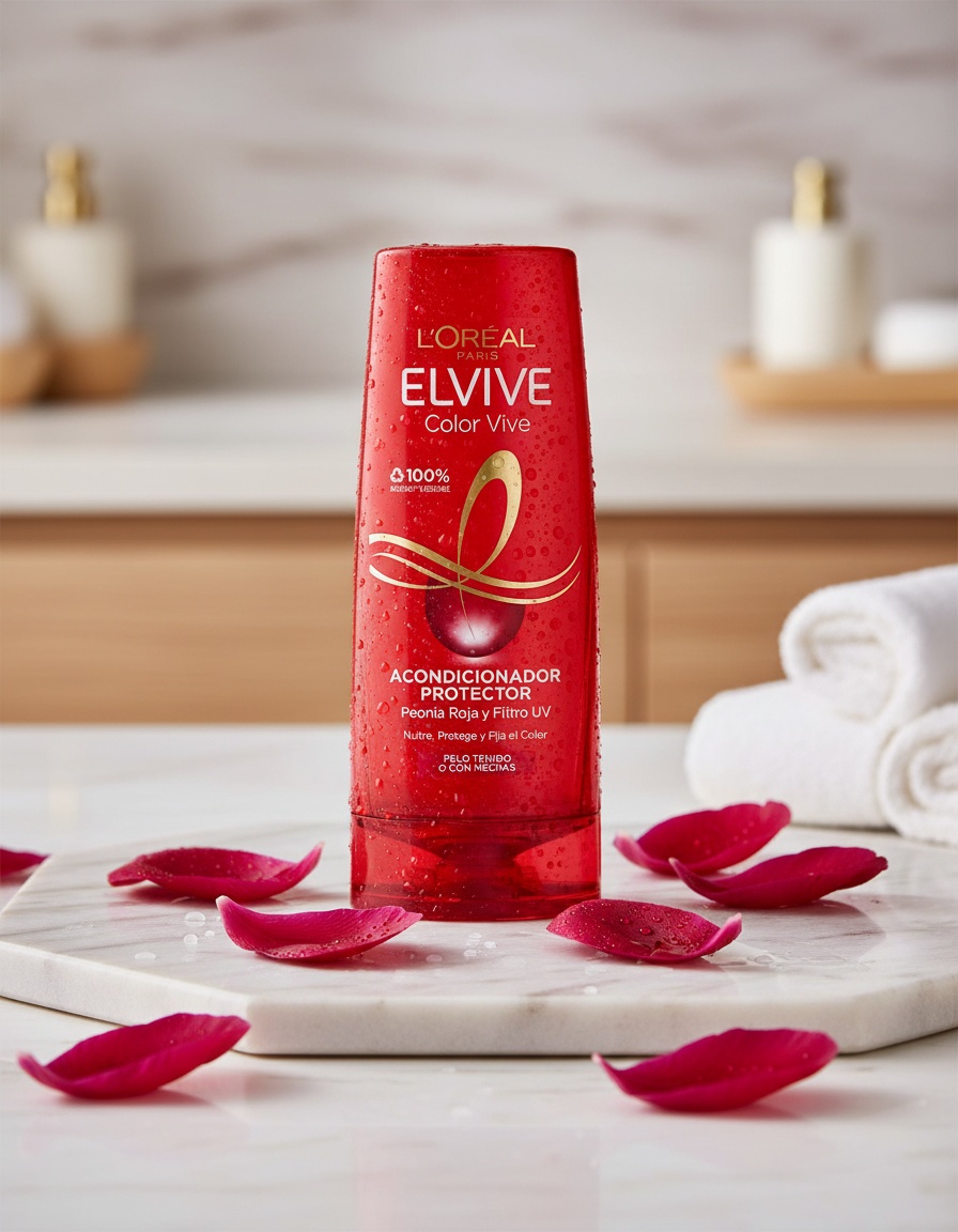 L'orÉal paris ELVIVE COLOR-VIVE Protective Conditioner 300 ml - Afbeelding 2