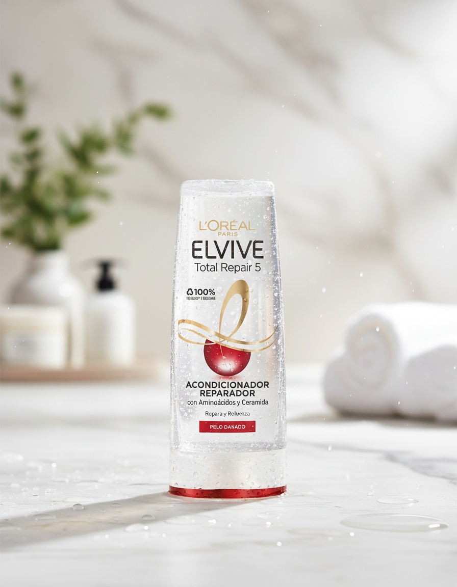 L'orÉal paris ELVIVE TOTAL REPAIR 5 Reconstituting Conditioner 300 ml - Afbeelding 2