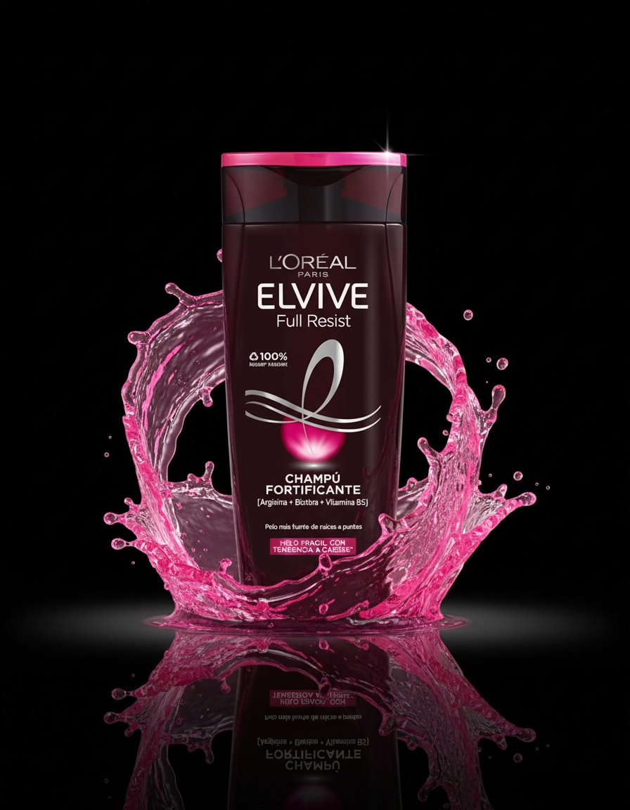 L'orÉal paris ELVIVE FULL RESIST champú fortificante 370 ml - Afbeelding 2