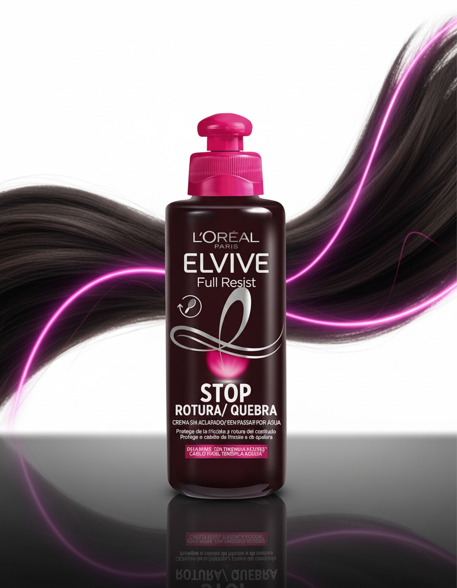 L'orÉal paris ELVIVE FULL RESIST stop breakage cream without rinsing 200 ml - Afbeelding 2