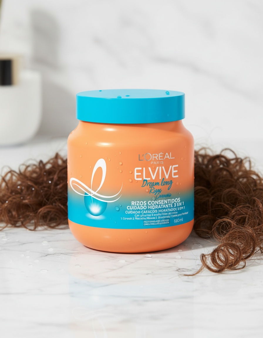 L'orÉal paris ELVIVE DREAM LONG moisturizing 3 in 1 680 ml - Afbeelding 2