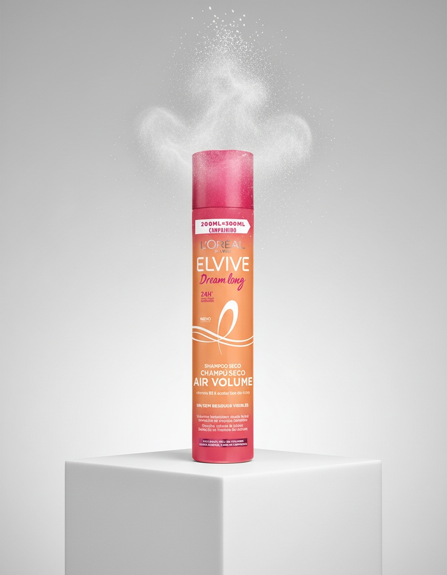 L'orÉal paris ELVIVE DREAM LONG champú seco air volume 200 ml - Afbeelding 2
