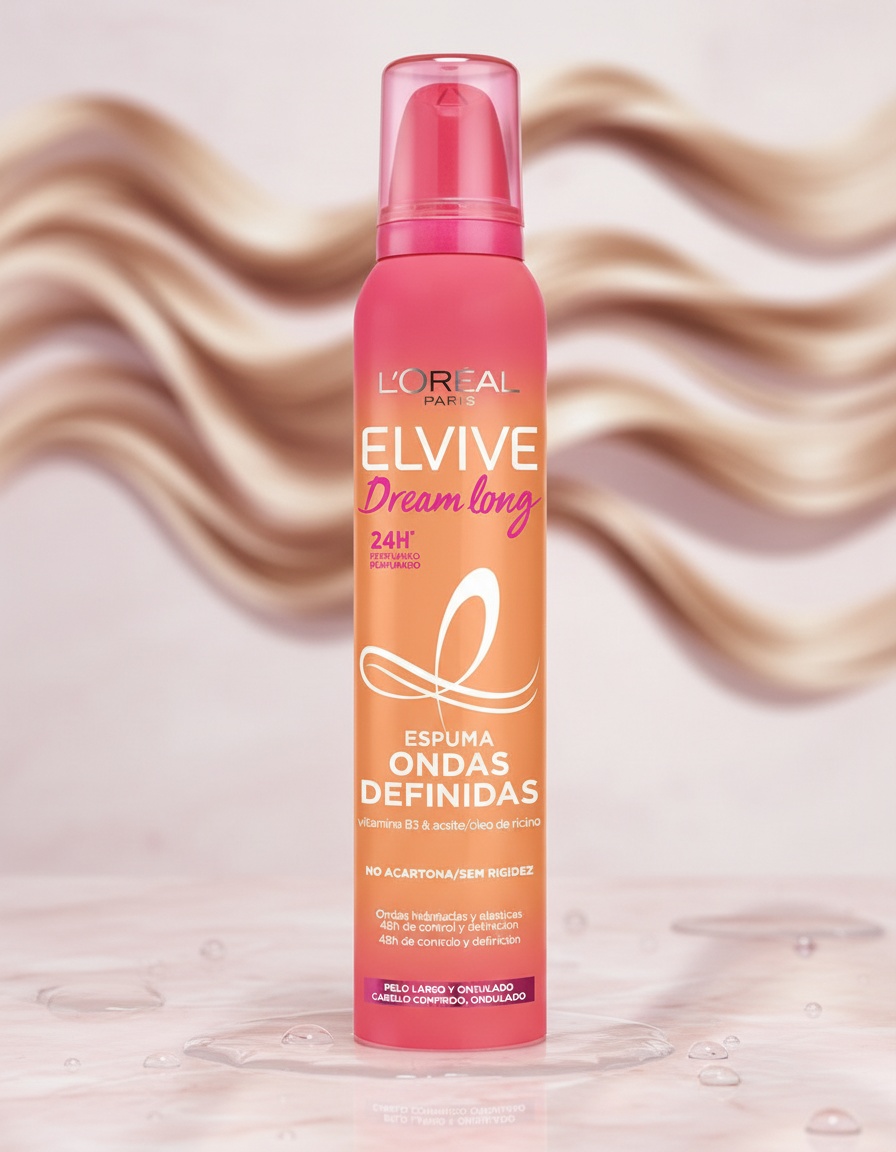 L'orÉal paris ELVIVE DREAM LONG mousse defined waves 200 ml - Afbeelding 2