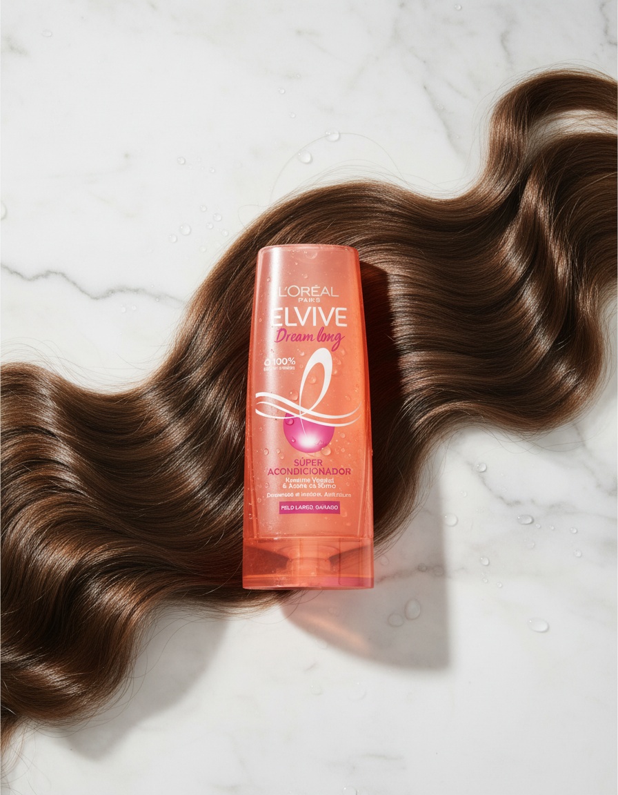 L'orÉal paris ELVIVE DREAM LONG super reconstructive conditioner 300 ml - Afbeelding 2