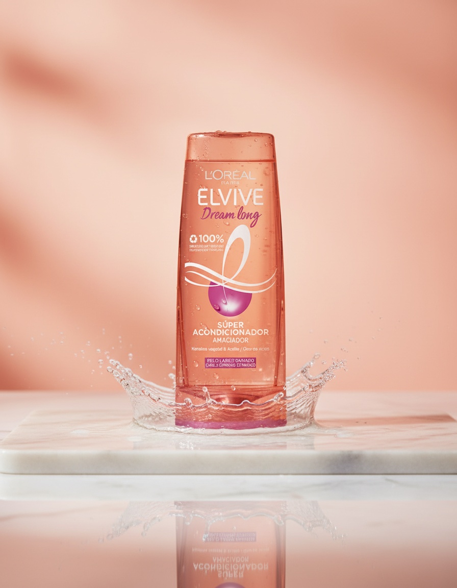 L'orÉal paris ELVIVE DREAM LONG super reconstructive conditioner 500 ml - Afbeelding 2