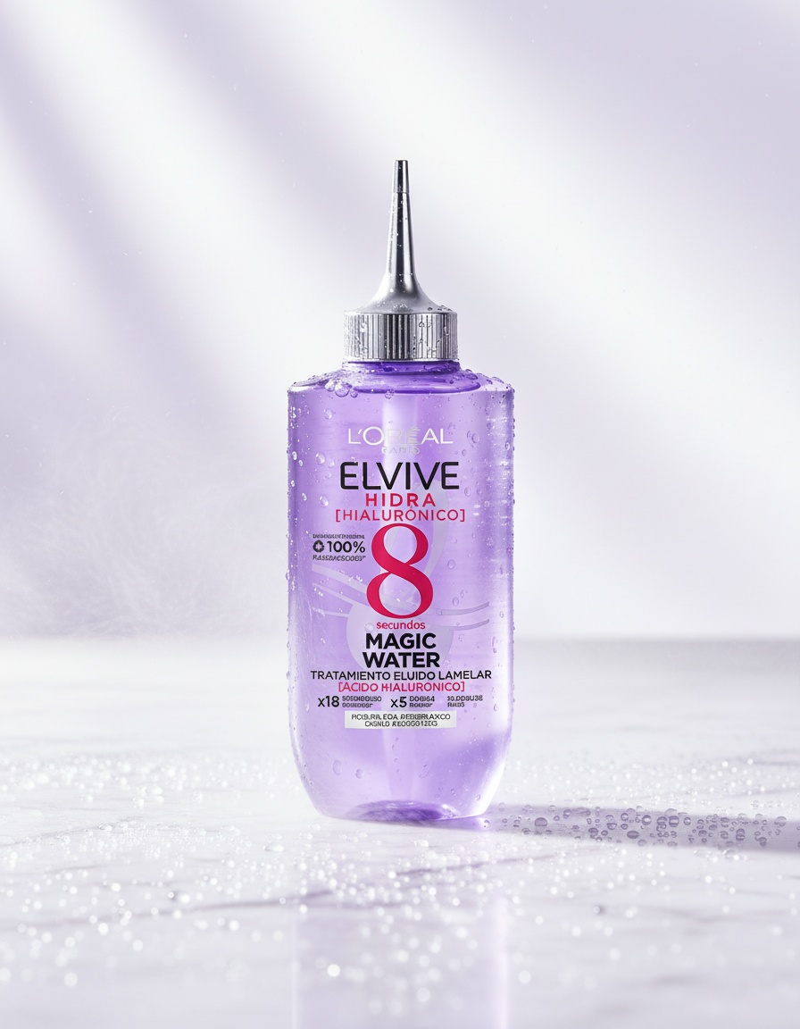 L'orÉal paris ELVIVE HYDRA HYALURONIC magic water treatment 200 ml - Afbeelding 2