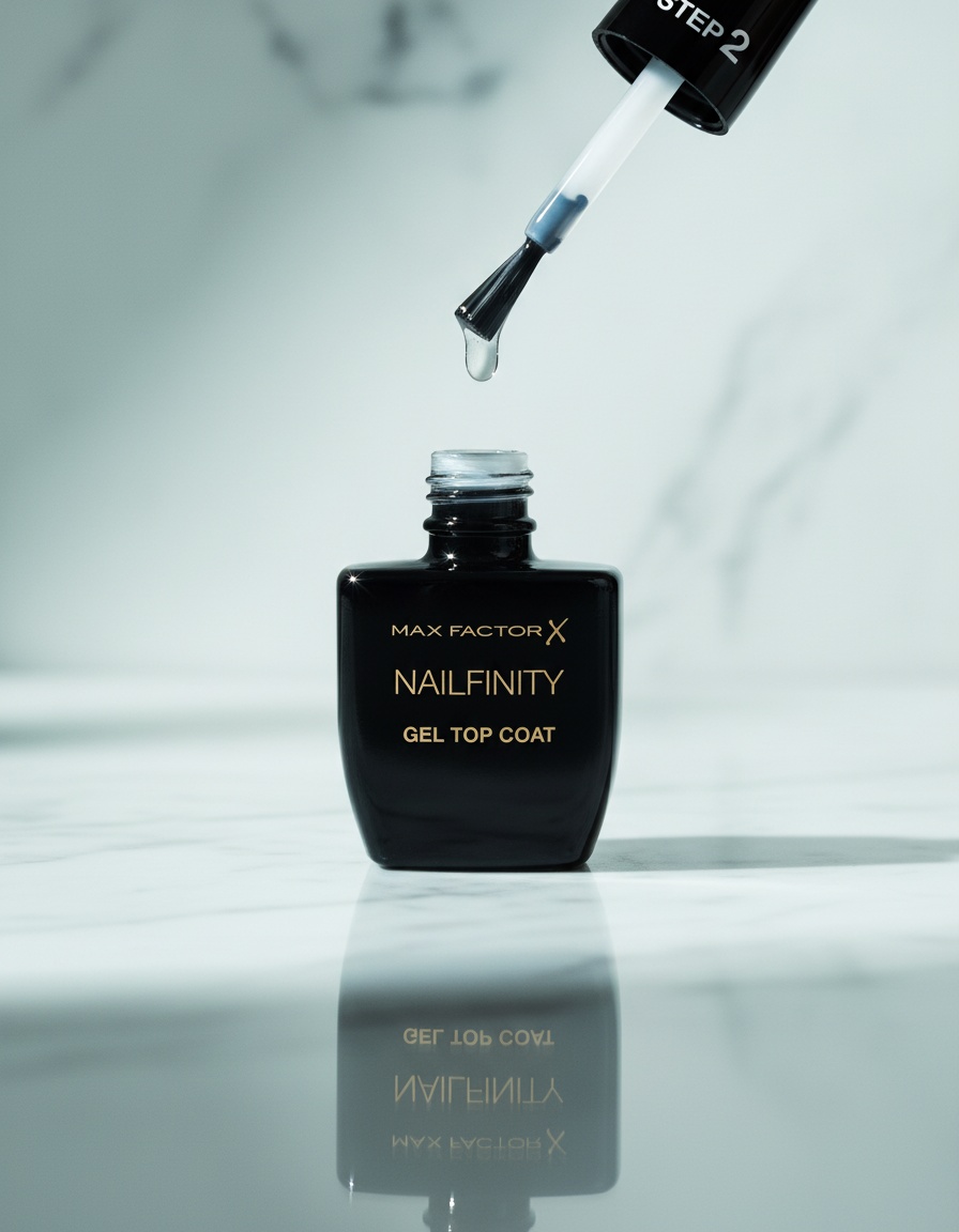 Max factor NAILFINITY top coat #100-the finale 12 ml - Afbeelding 2