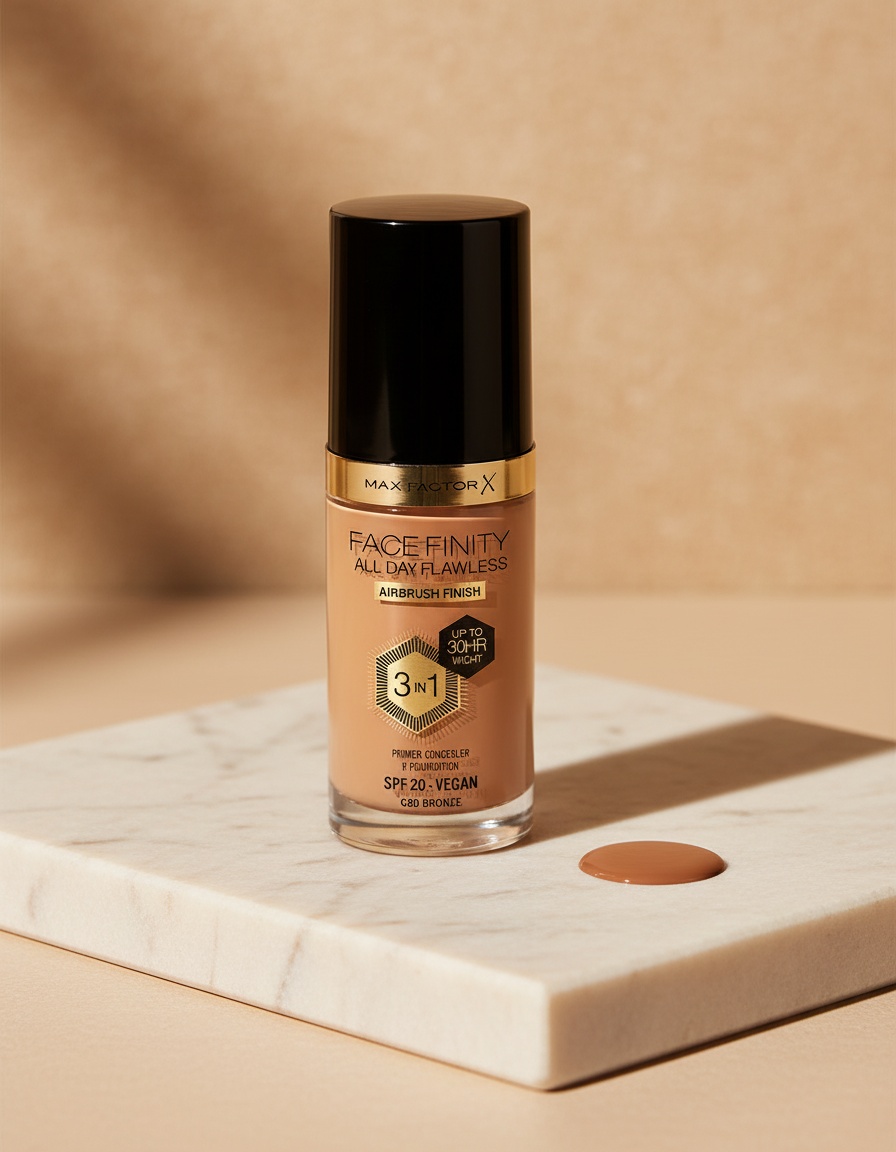 Max factor FACEFINITY 3IN1 primer, concealer & foundation #80-bronze 30 ml - Afbeelding 2