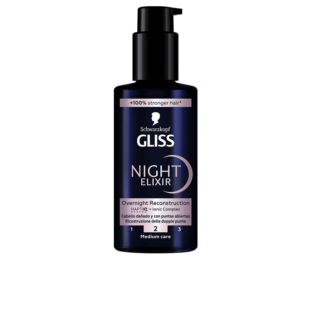 Schwarzkopf Mass Market GLISS NIGHT ELIXIR split ends serum 100 ml