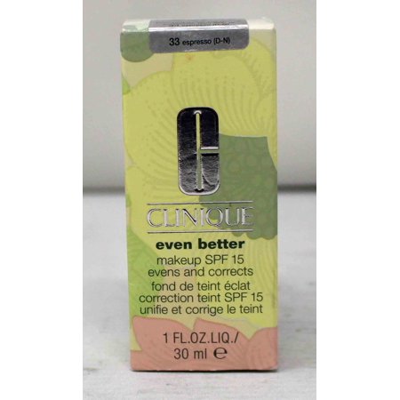 Clinique EVEN BETTER makeup SPF15 #33-espresso
