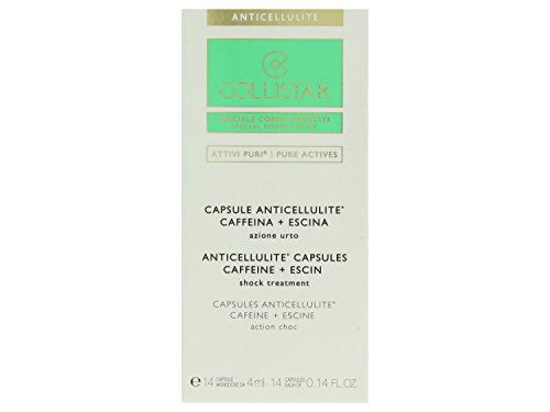 Collistar ATTIVI PURI cápsulas anticelulítico cafeína + escina 14 u