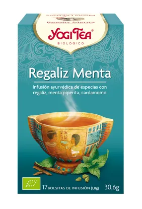 Yogi Tea Regaliz y Menta 17 X 1,8g