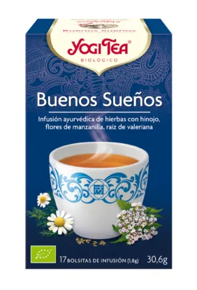 Yogi Tea Buenos Sueños 17 Bolsitas X 1,8g