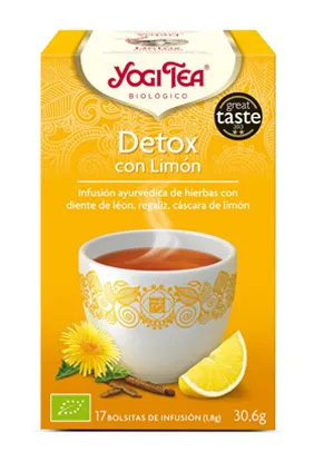 Yogi Tea Detox Con Limon 17 X 1,8g