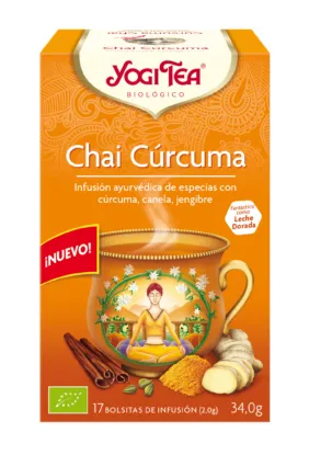 Yogi Tea Chai Curcuma 17 Bolsitas X 2g