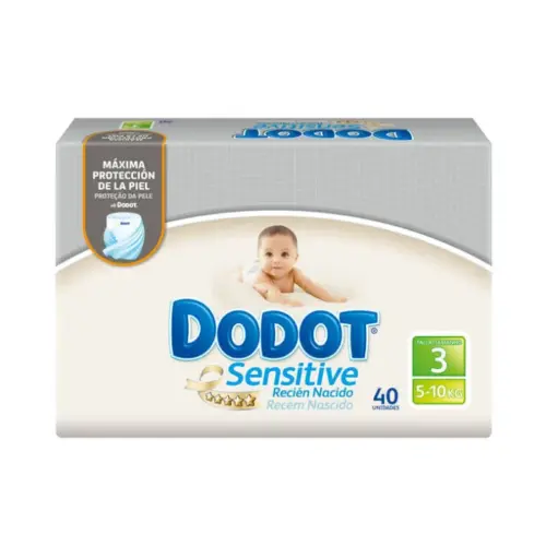 Dodot Sensitive Newborn T-3 40 Units