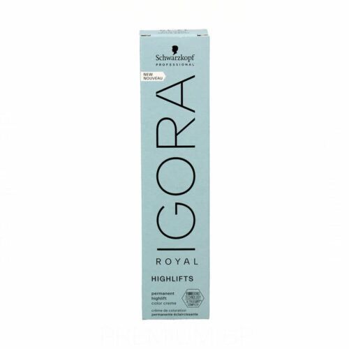 Permanente Kleur Schwarzkopf Igora Royal 60 ml Hl 1019-Platinum Blonde