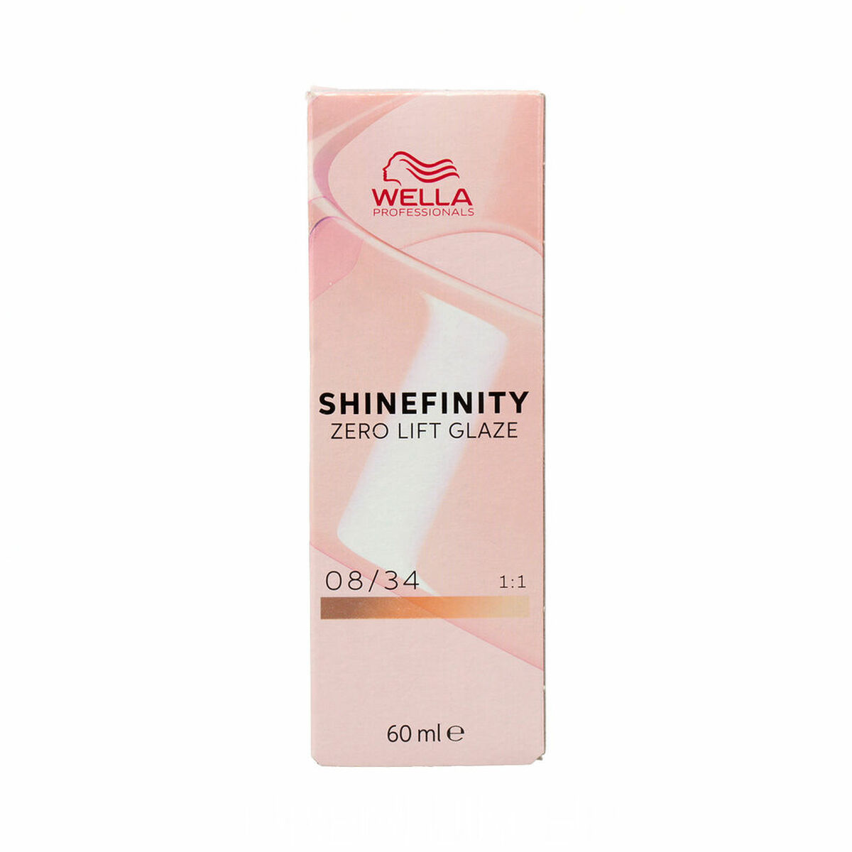Permanente kleur Wella Shinefinity Nº 08/34 (60 ml)