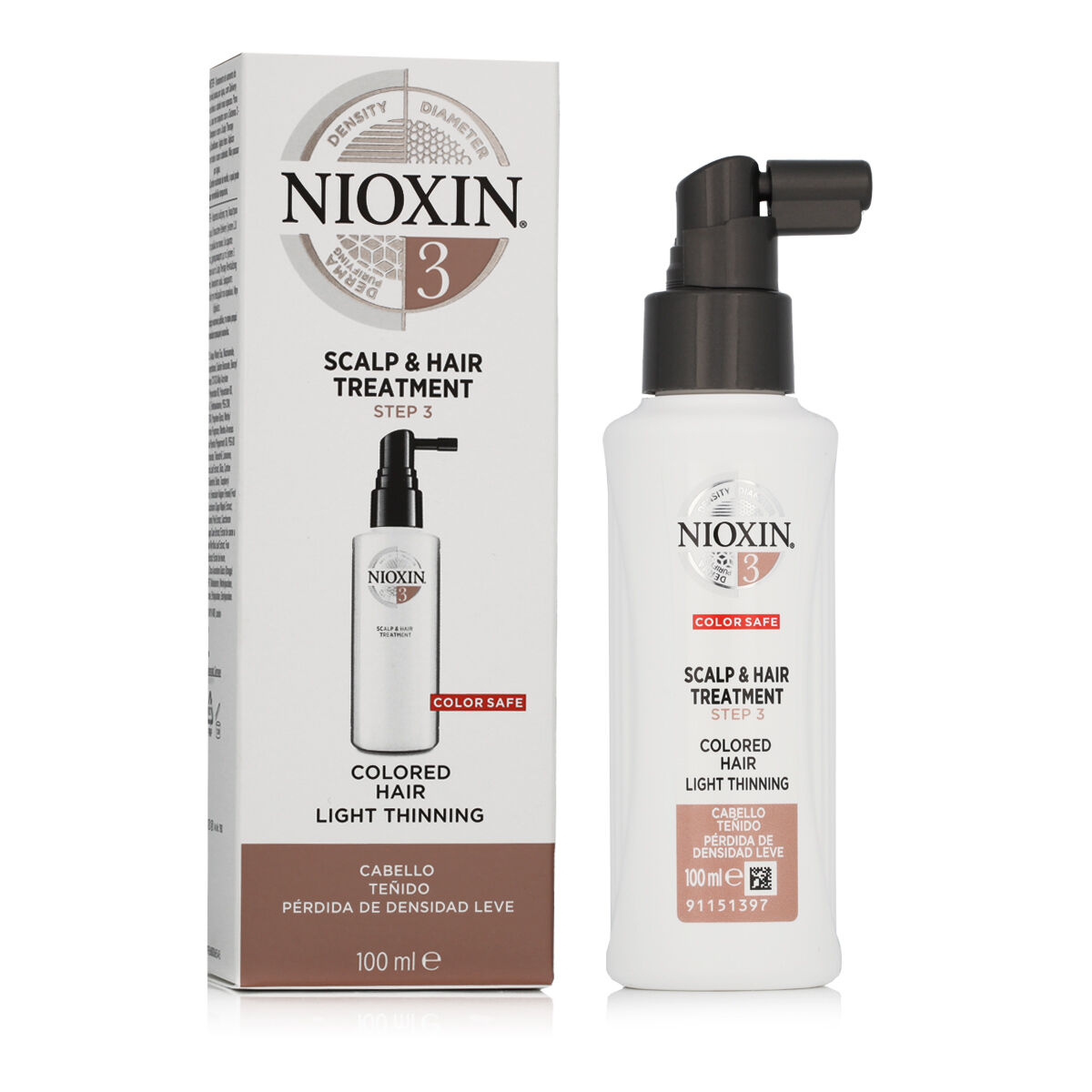 Versterkende Haarbehandeling Nioxin System 3 100 ml