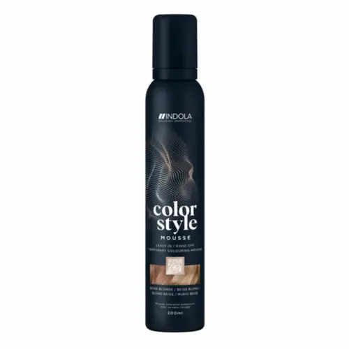 Indola Color Style Mousse Beige Blonde 200ml