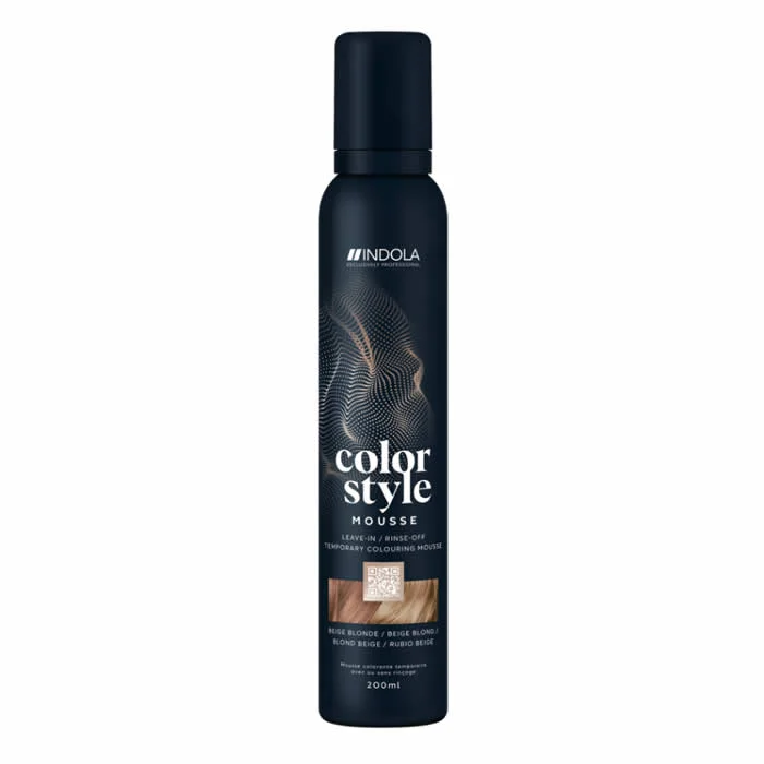 Indola Color Style Mousse Beige Blonde 200ml