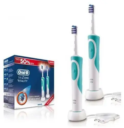 Oral-B Oral B Electric Toothbrush Vitaly Trizone 2 Units