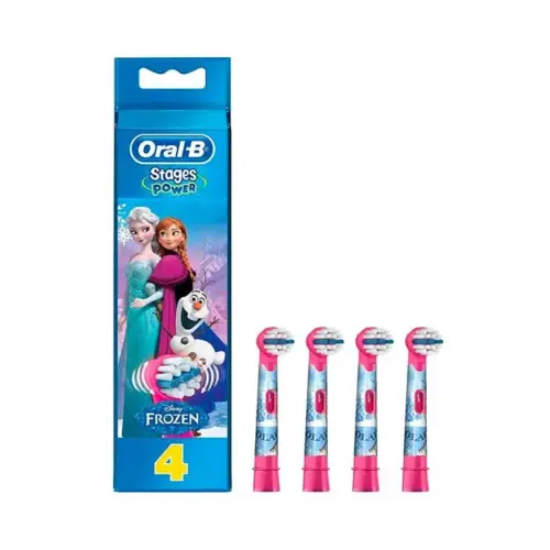 Oral B Frozen Electric Toothbrush Refill 4U