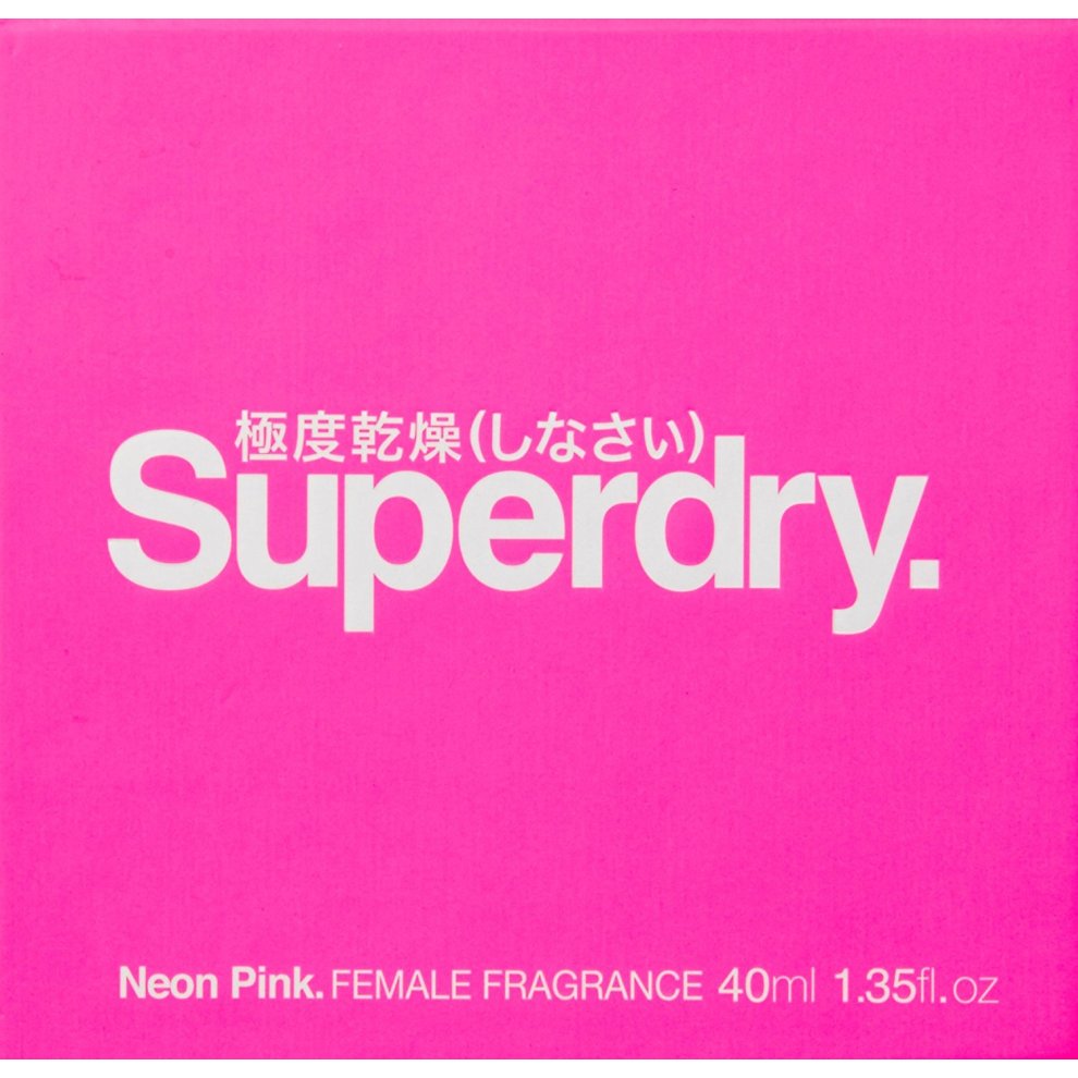 Superdry Neon Pink Eau de Cologne 25ml Spray