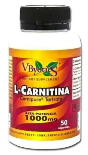V.byotic L Carnitina Carnipure 1000 Mg 50 Caps