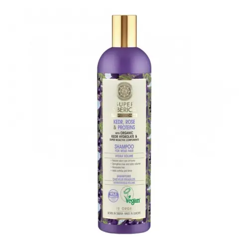 Natura Siberica Pino Rosa y Proteinas Champu Profesional Cabello Debil 400ml