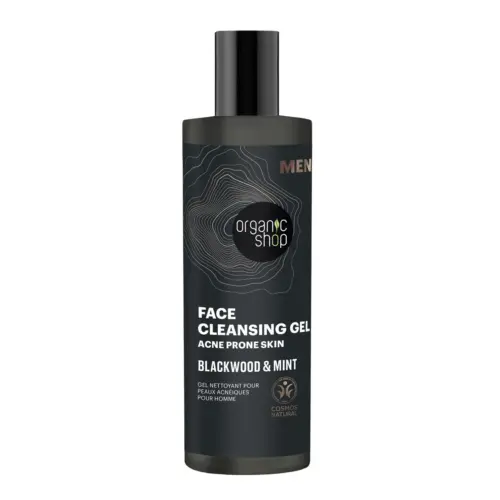 Organic Shop Men Blackwood Gel Limpiador Anti-Acne 200ml