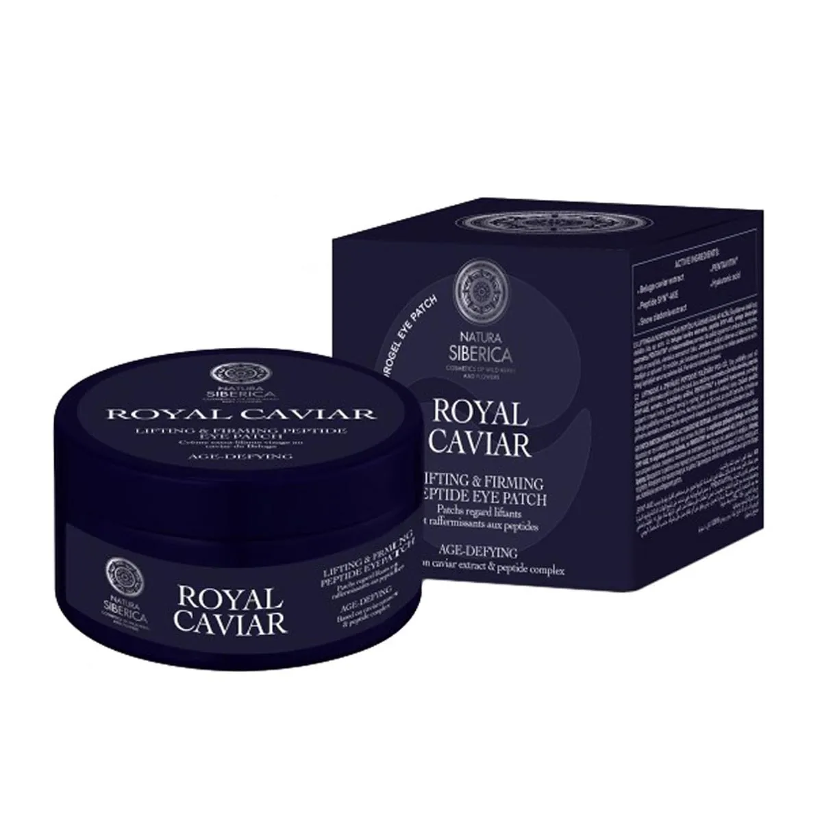 Natura Siberica Royal Caviar Tratamiento Ojos Peptide Patch 60un
