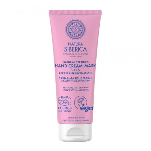 Natura Siberica Sos Cremas De Manos Reparacion Rejuvenecimiento 75ml