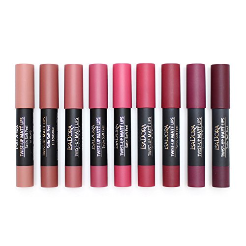IsaDora Twist-Up Matt Lips Lipstick 3.3g - 63 Majestic Mauve