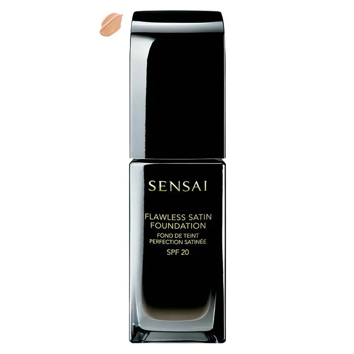 Sensai Flawless Satin Foundation Spf20 30ml 102 Ivory Beige