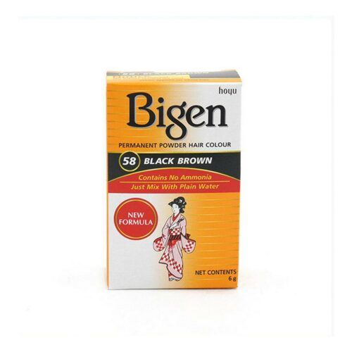 Permanente Kleur Bigen 58 Black Nº58 Black Brown (6 gr)